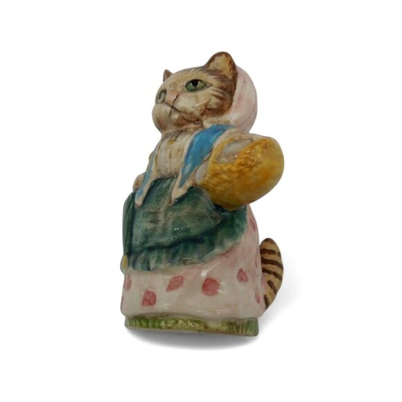 BEATRIX POTTER Cousin Ribby Cat Figurine England Vintage 3.5" - Picture 10 of 10